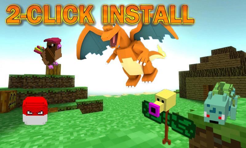 Mod Pixelmon Craft-Go World for MCPE截图3