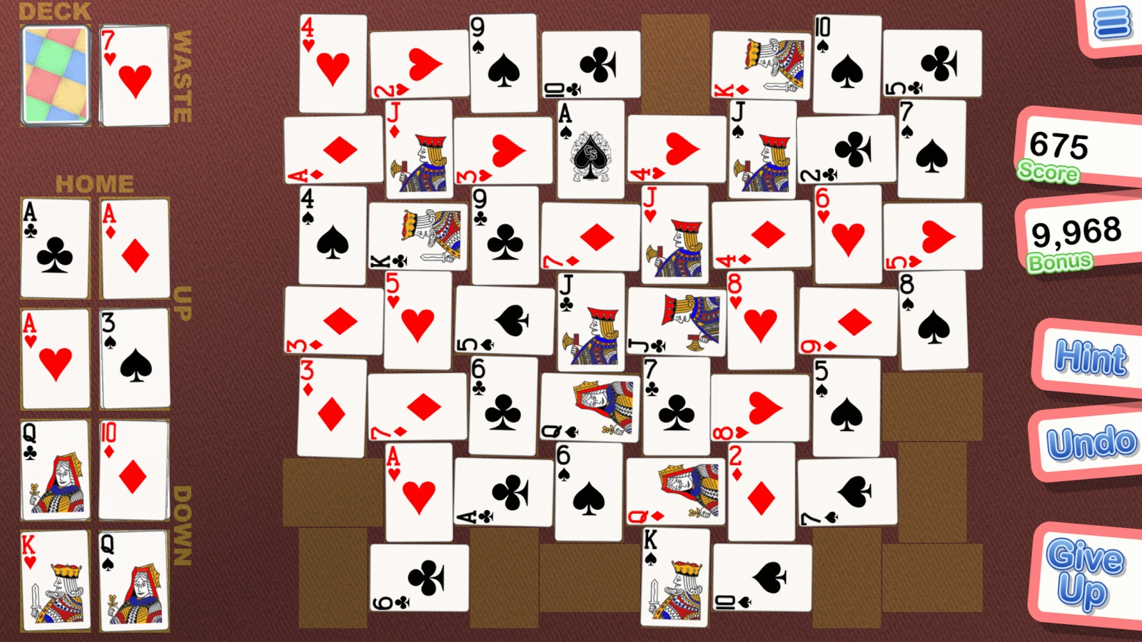 Crystal Crazy Quilt Solitaire截图1