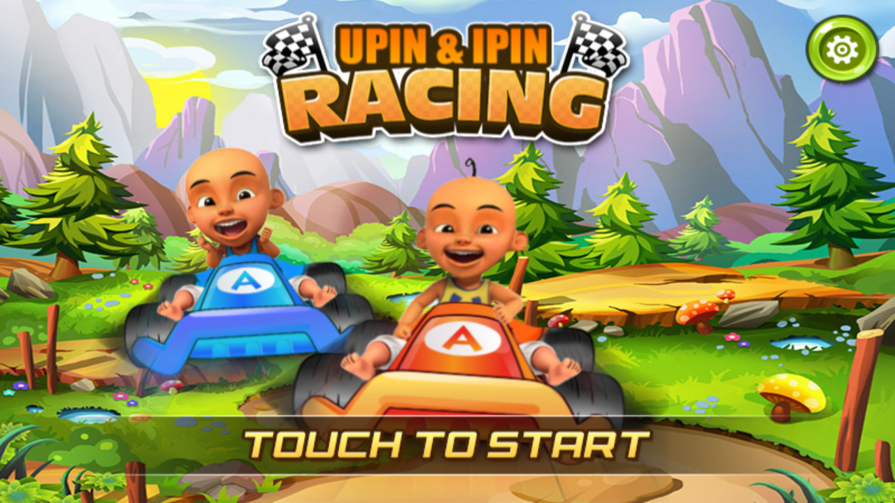 Upin Ipin Racing Car截图1