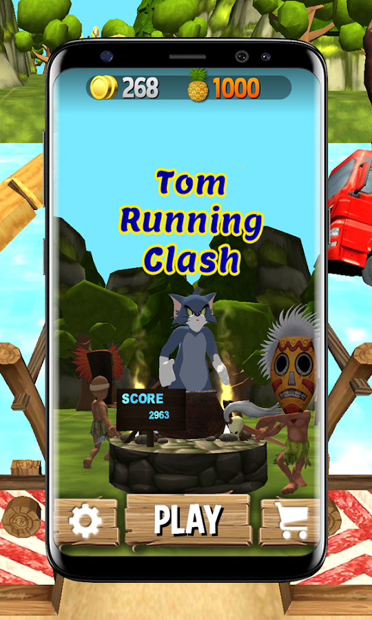 Subway Tom Running Clash Jerry Escape截图2