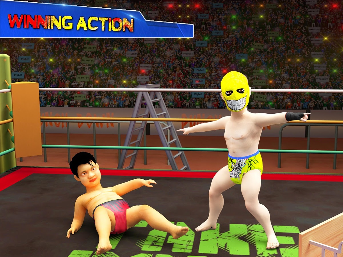 Kids Wrestling: Future Stars wrestlers game截图2