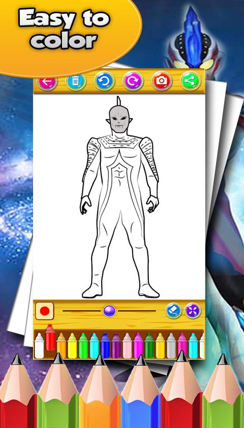 How to color Ultraman for fans截图5