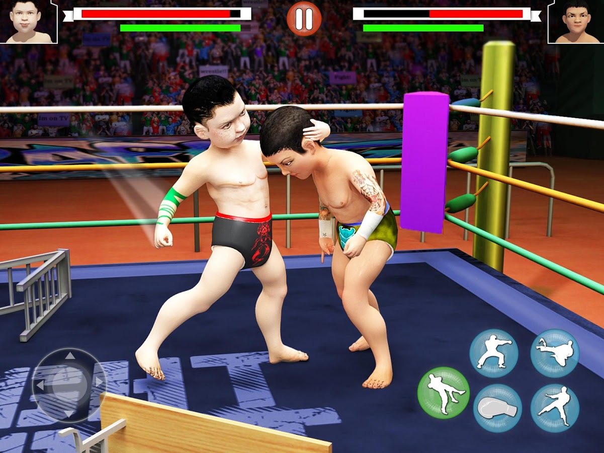 Kids Wrestling: Future Stars wrestlers game截图5