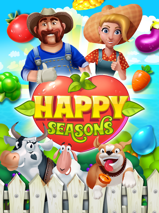 Happy Seasons: Match & Farm截图2