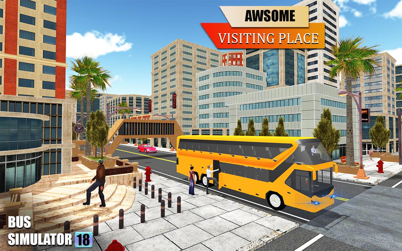 Coach Bus Drive 3D Simulator截图5