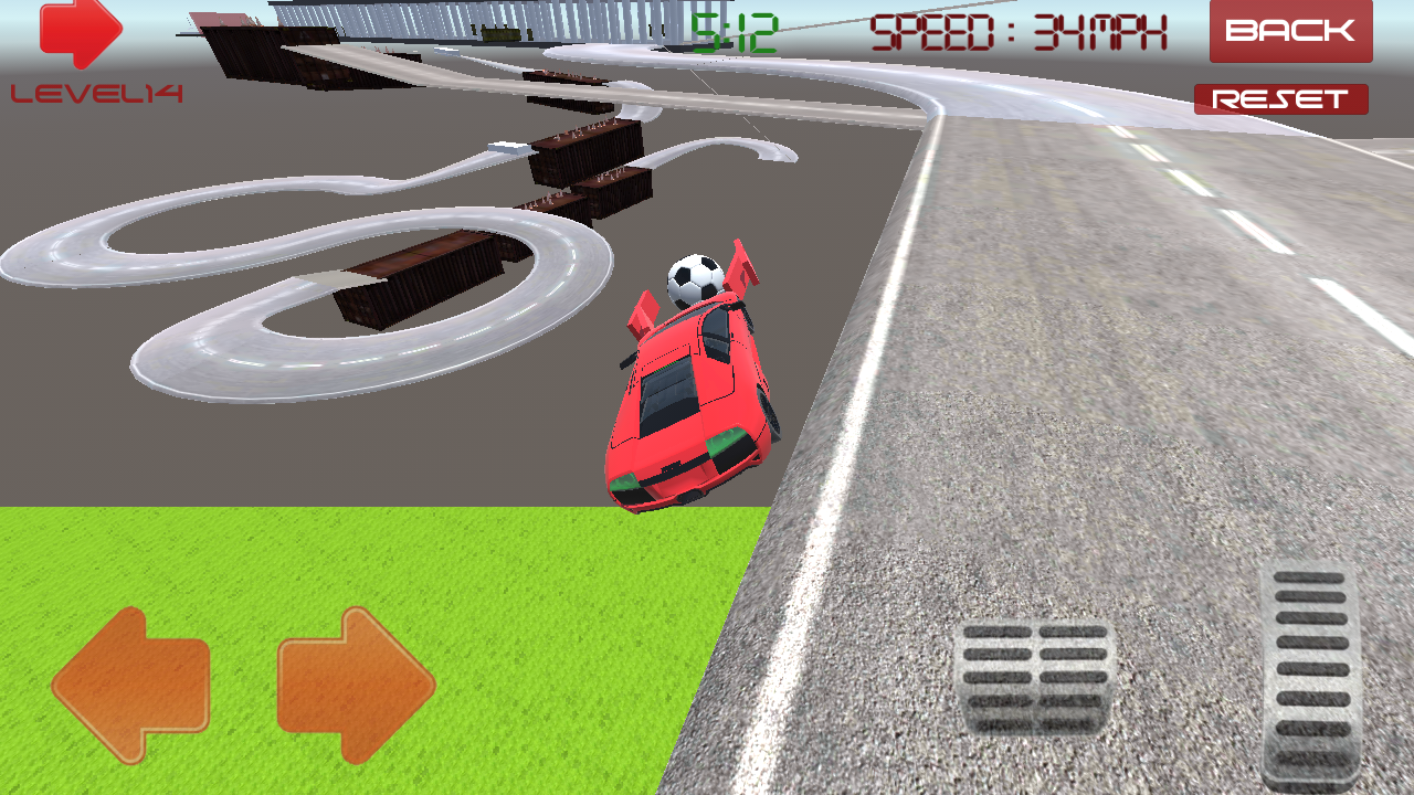 Racing Car Soccer LITE截图5