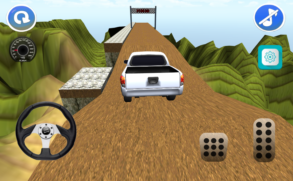 Hill Climb 4x4 Mountain Drive:Impossible Racing截图5