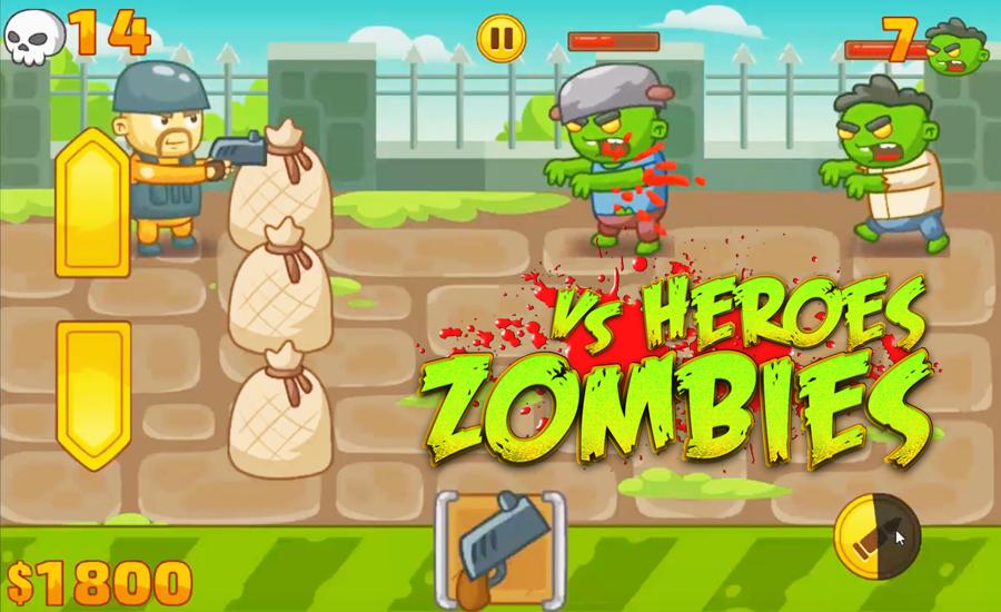 Zombies vs Heroes截图3