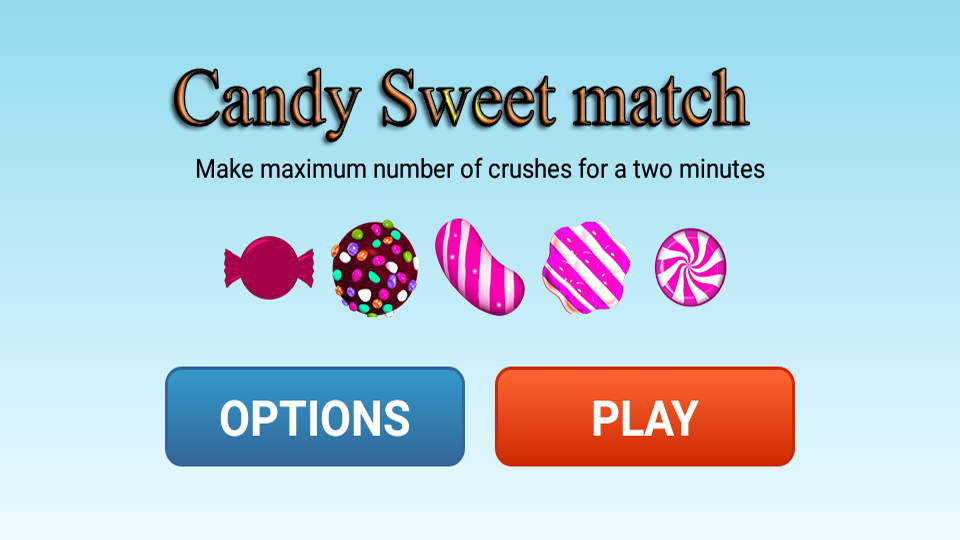 candy sweet game截图3