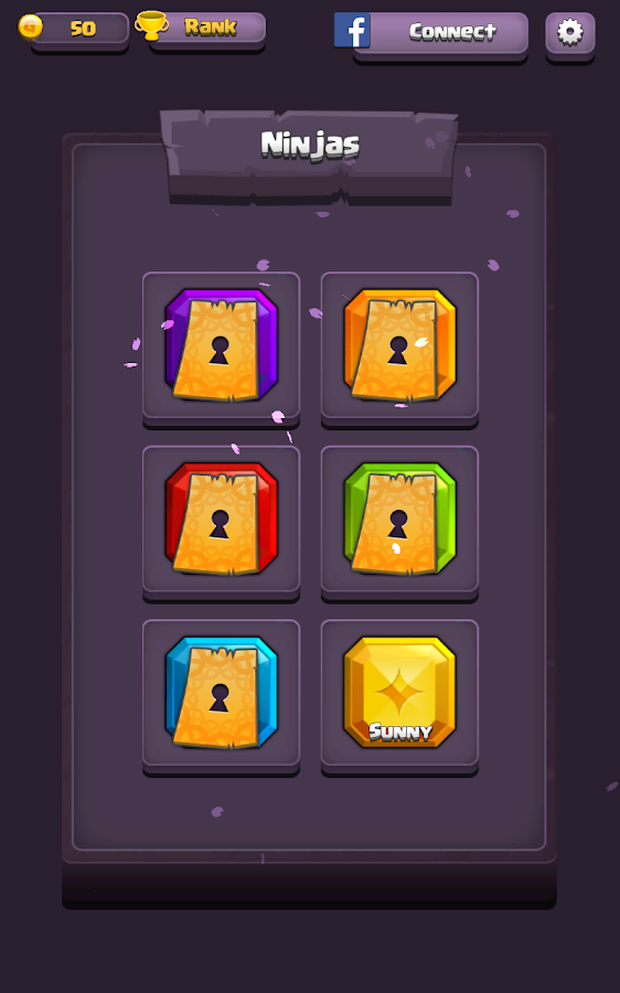 Ninja Paws Puzzle Blocks截图5