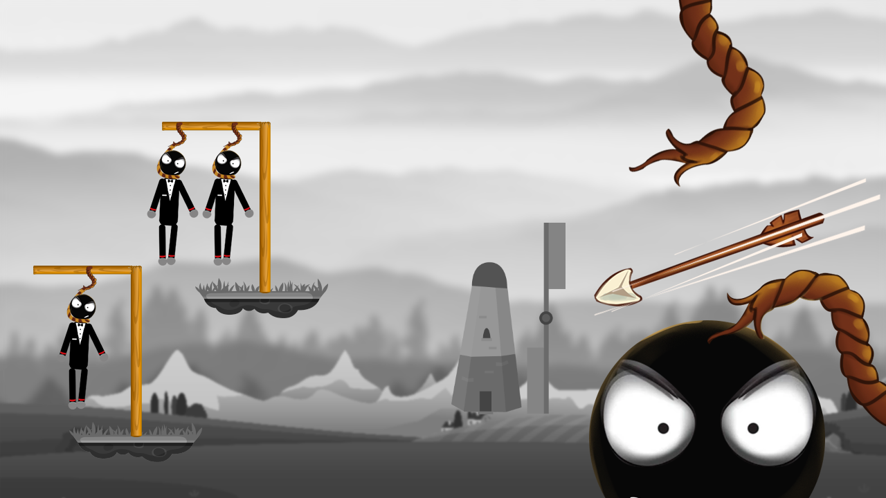 Stickman Destruction Warrior Free截图2