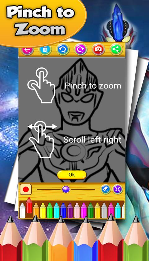 How to color Ultraman for fans截图1