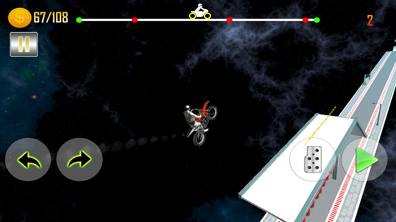 Xtreme Space Stunt Bike截图3