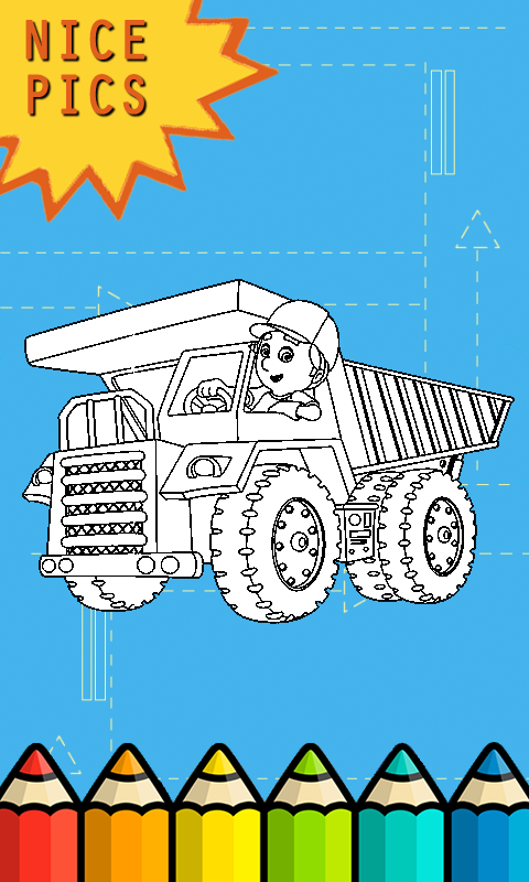 Handy Super Boy Coloring Page截图2