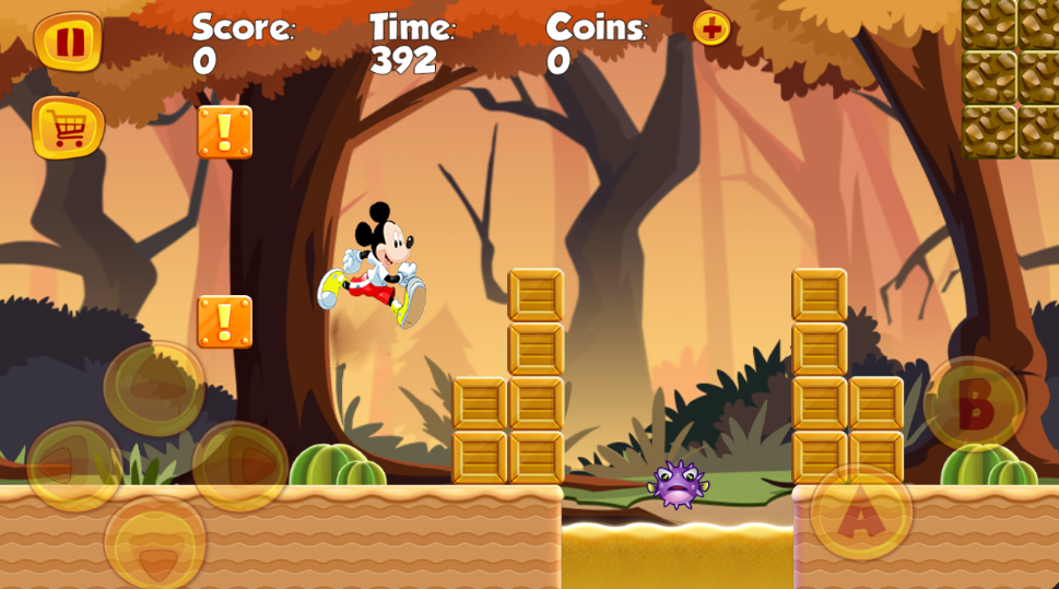 Mickey Adventure Run Mouse截图2