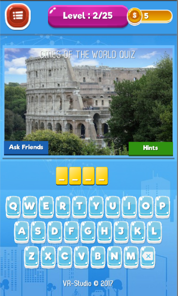 Cities of the World Quiz -Guess the City截图3