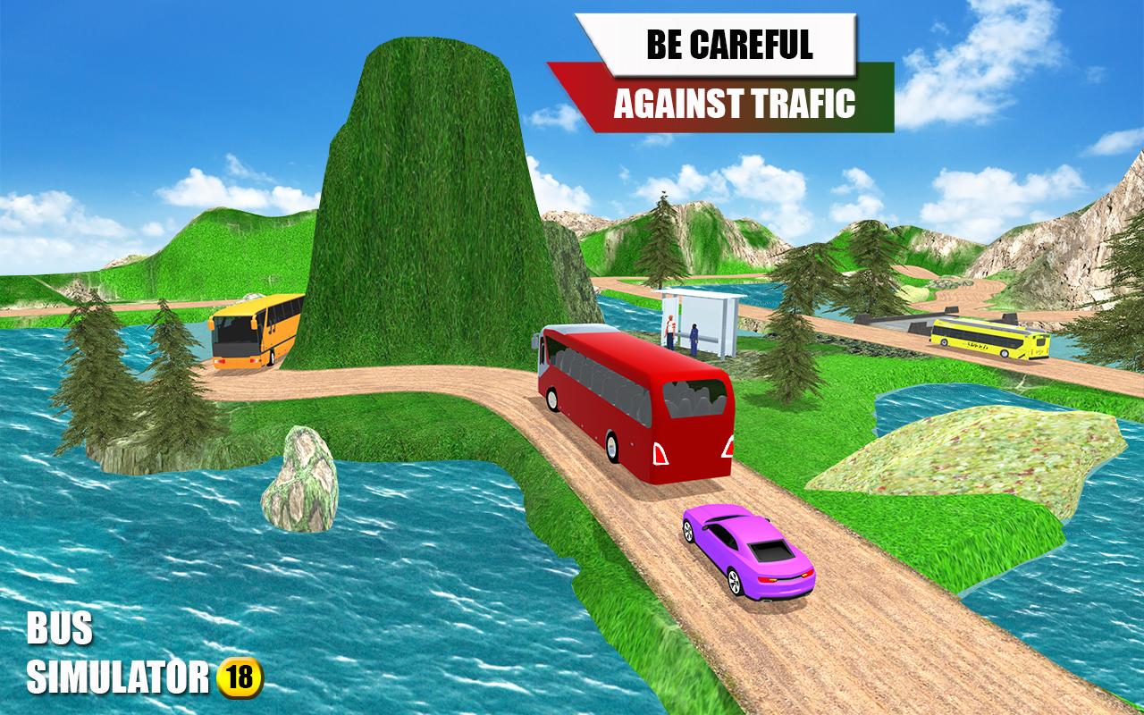 Coach Bus Drive 3D Simulator截图2