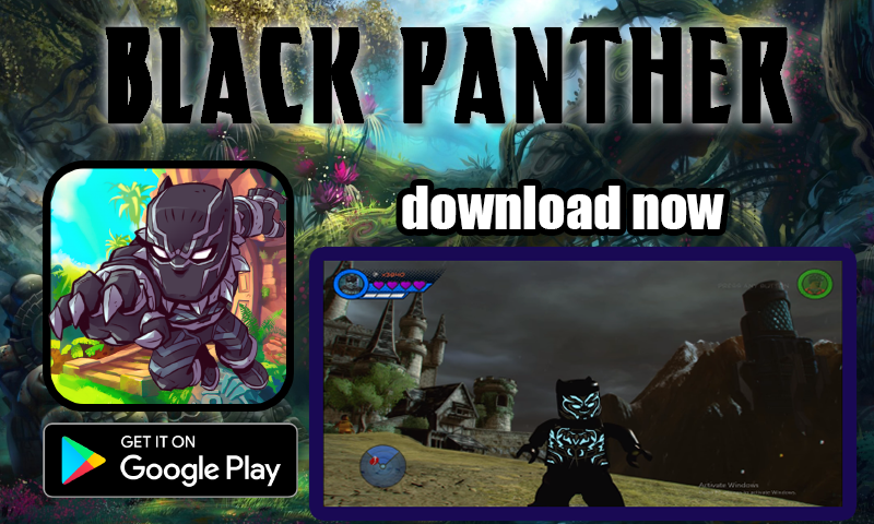 Subway Black Panther Superhero Run Adventure截图3