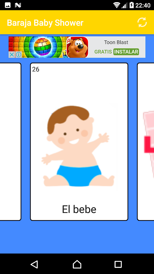 Baraja y Carta - Lotería Baby Shower截图5