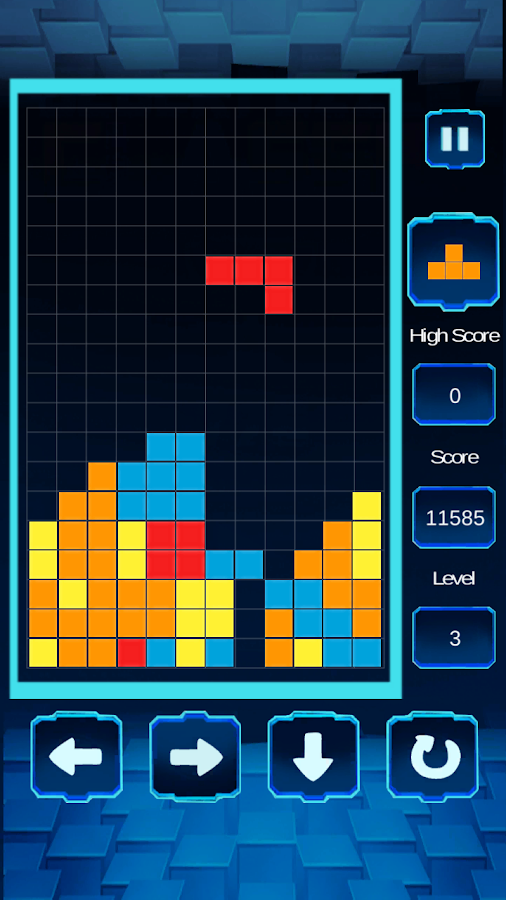Brick Tetris - Brick Classic Puzzle截图2