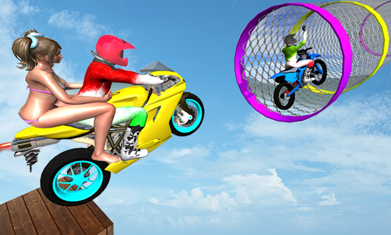 Impossible Moto Bike BMX Tracks Stunt截图2