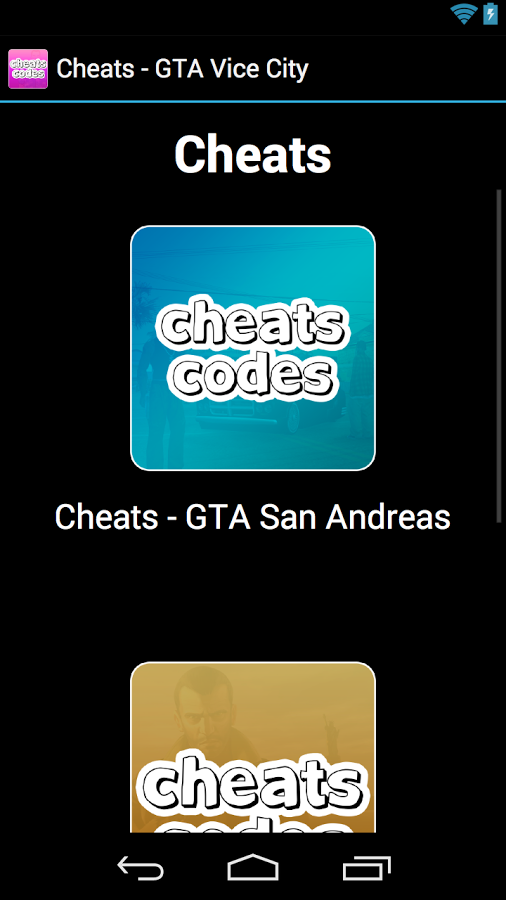 Cheats - GTA Vice City截图9