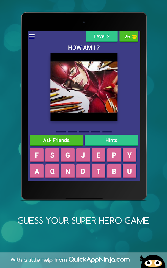 GUESS YOUR SUPER HERO GAME截图3