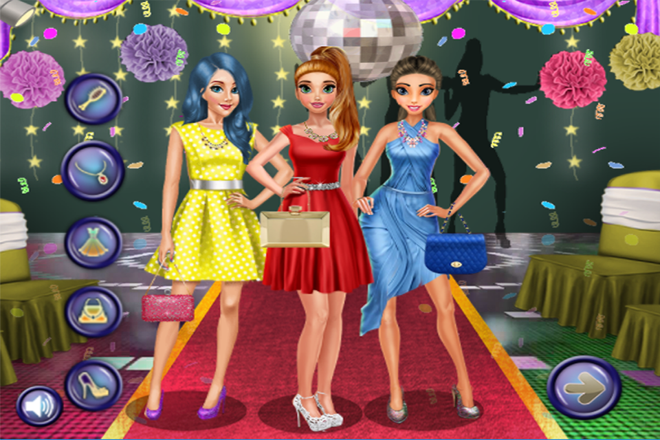 Ice Princess & Ladybug Prom Night Party Game截图1