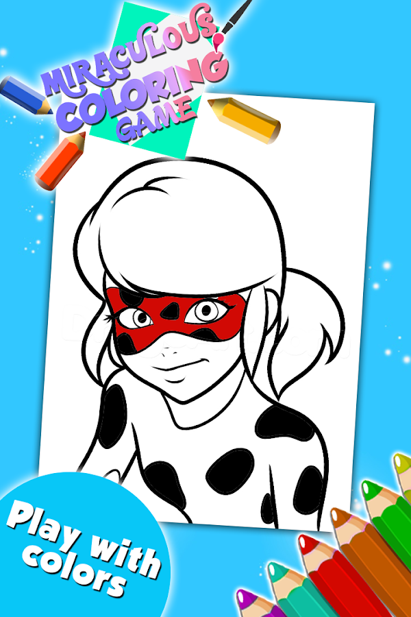 Ladybug Coloring Game For Kids截图1