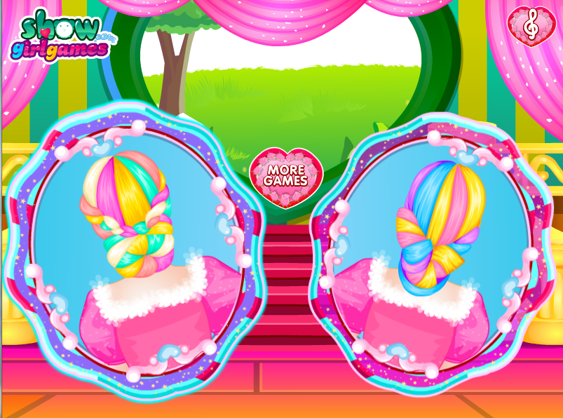 Long Hair Princess Hair Salon - Free Games截图4