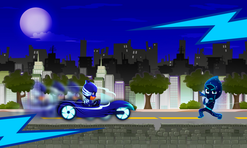 Pj Roadster Masks Racing Car截图4