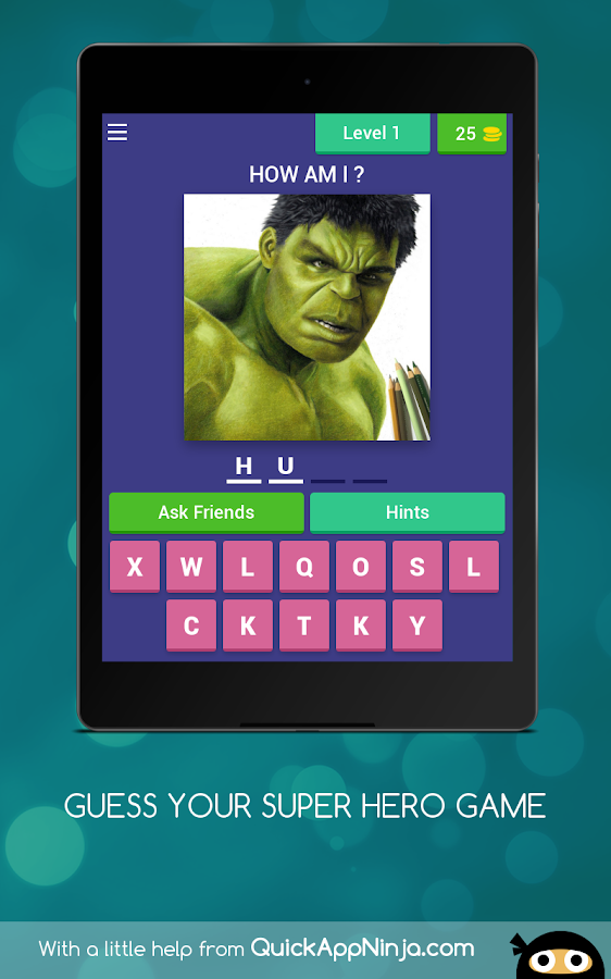 GUESS YOUR SUPER HERO GAME截图5