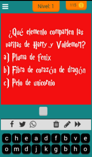 Trivia Quiz H P - Resuelve este fácil juego截图2