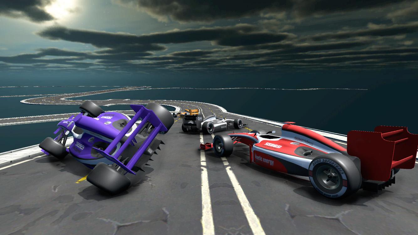 Car stunt racing Formula cars截图1