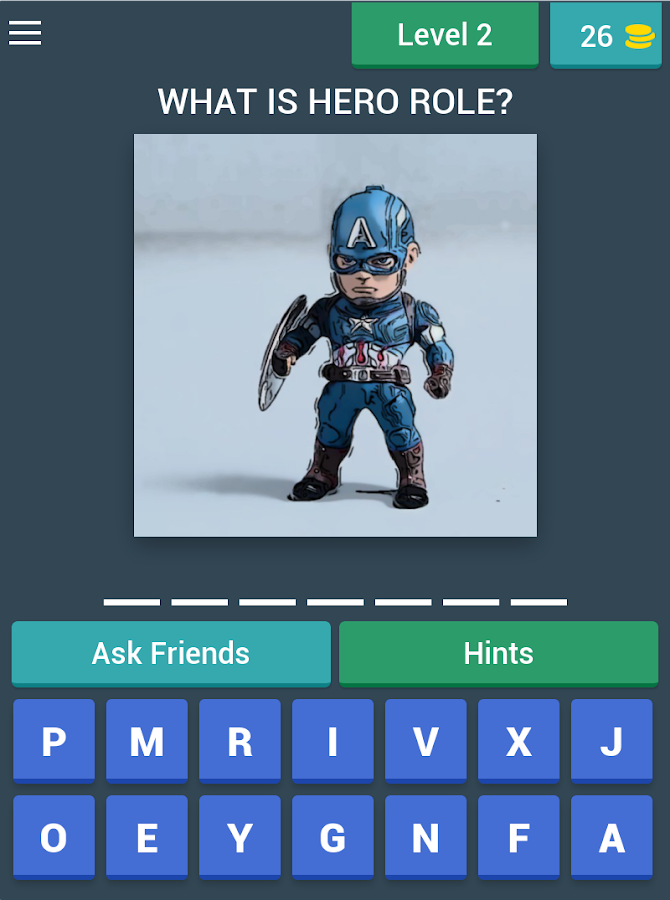 Guess the Hero: guess the picture trivia games!截图5