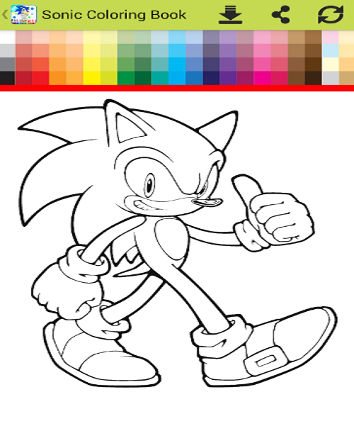 Sonic Coloring Book截图4