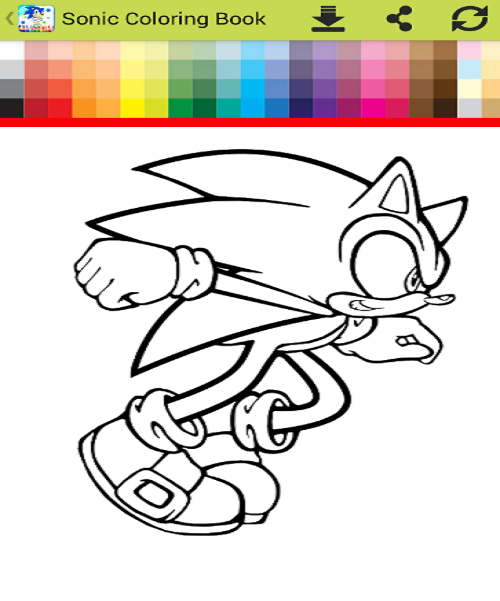 Sonic Coloring Book截图2