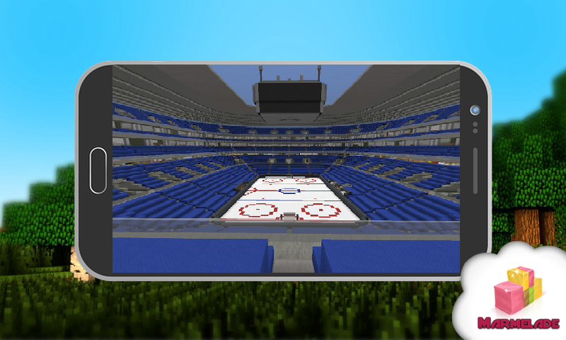 Map Ice Hockey Arena for MCPE截图1