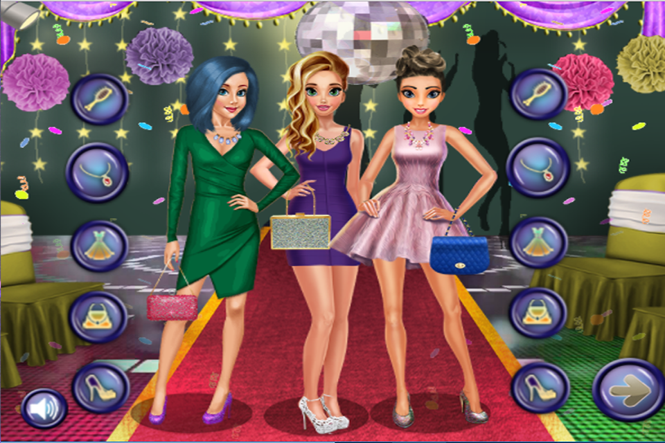 Ice Princess & Ladybug Prom Night Party Game截图4