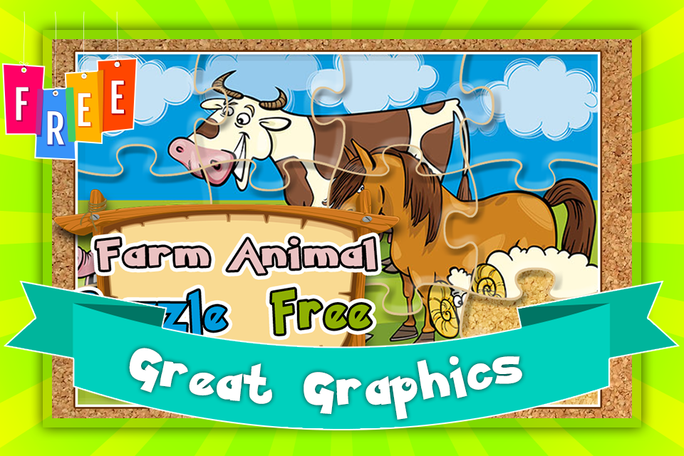 Farm Animal Puzzle Free截图5