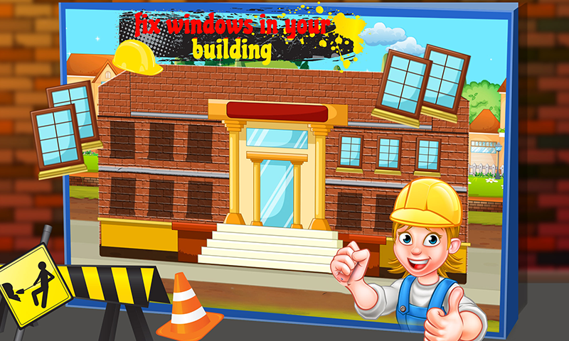 Build high school building - construction factory截图4