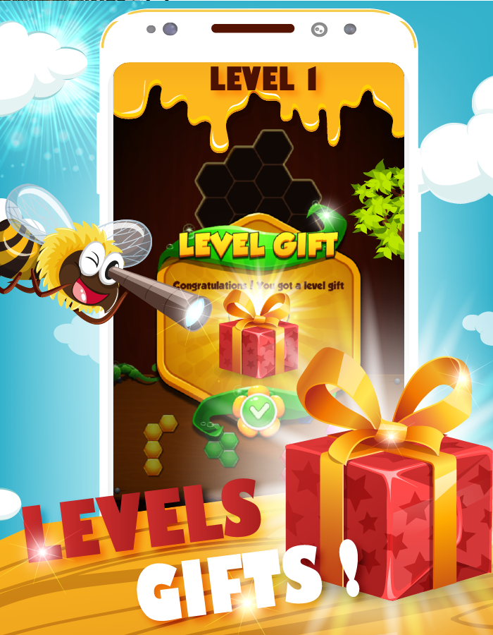 Hexa Bee Puzzle截图4