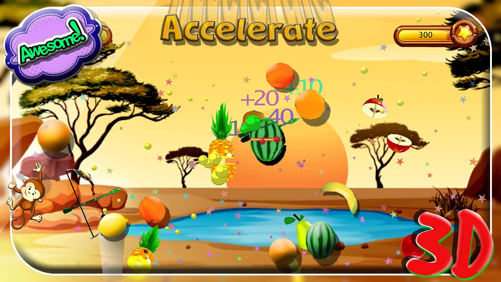 Fruit Shooting Archery - Arrow 3D Games截图5