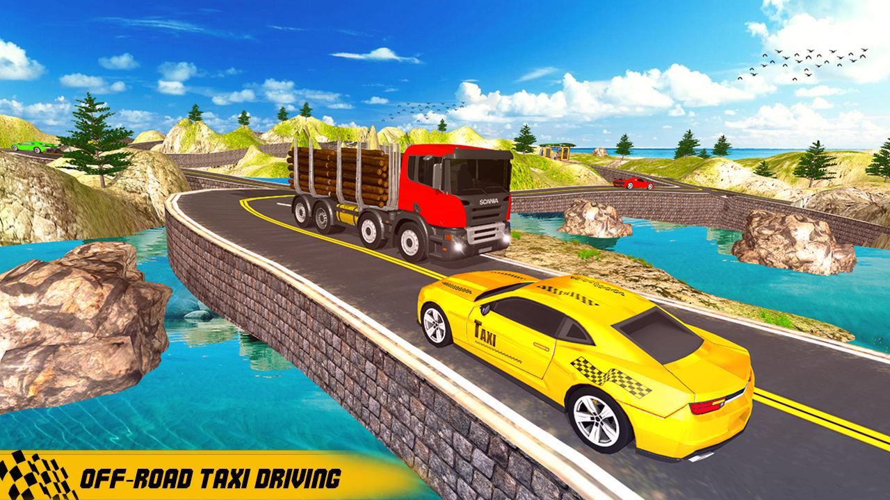 Off-road Taxi Car Drive Adventure 3D截图5