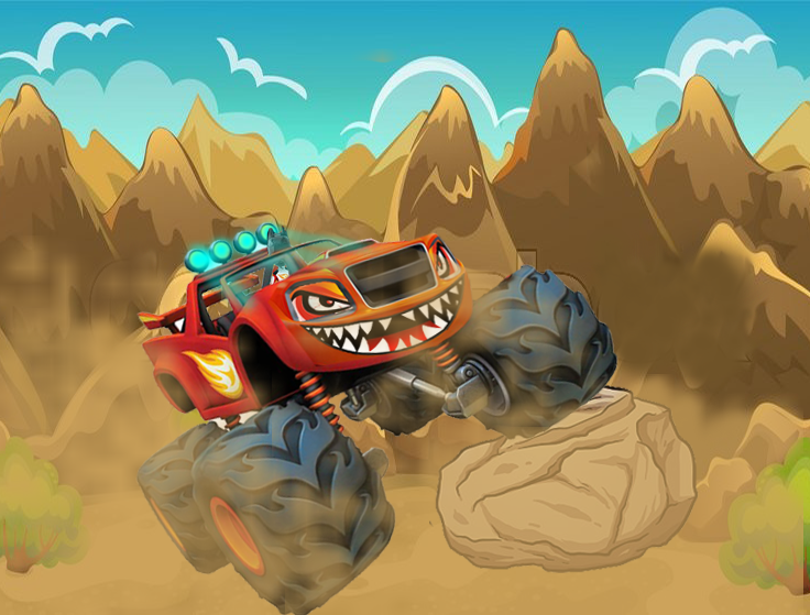 blaze car Monster Machines截图1