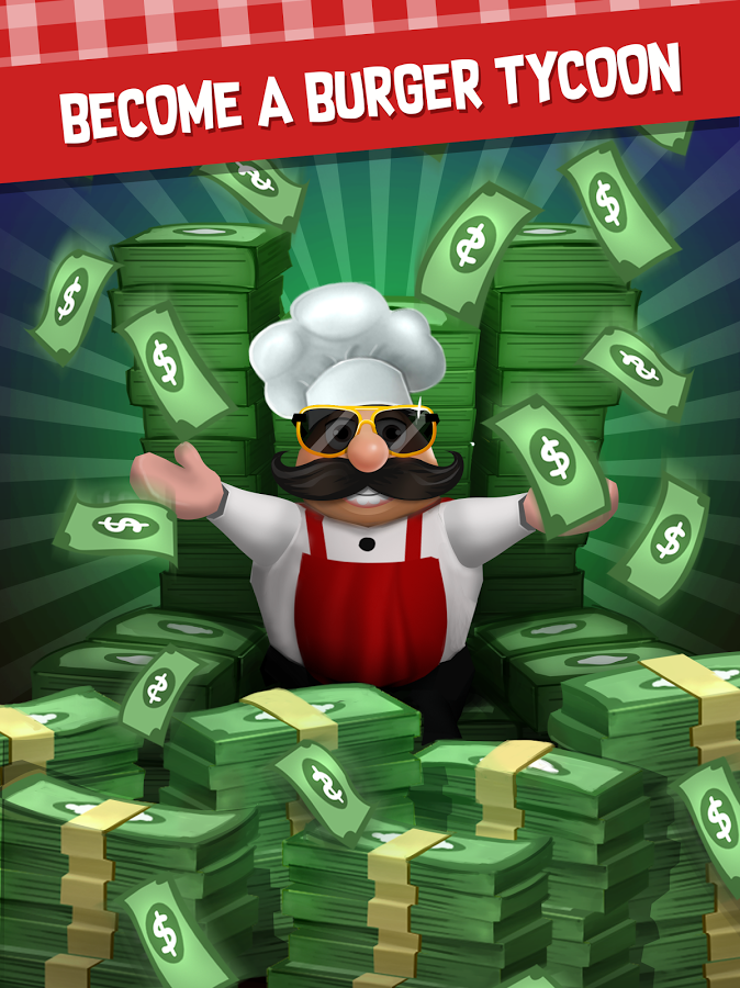 Idle Food Tycoon - Burger Clicker Games截图2