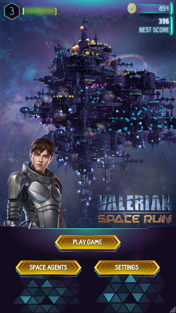 Valerian Space Run adventure 3D截图4