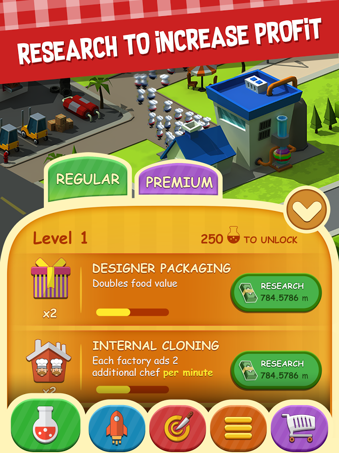 Idle Food Tycoon - Burger Clicker Games截图4