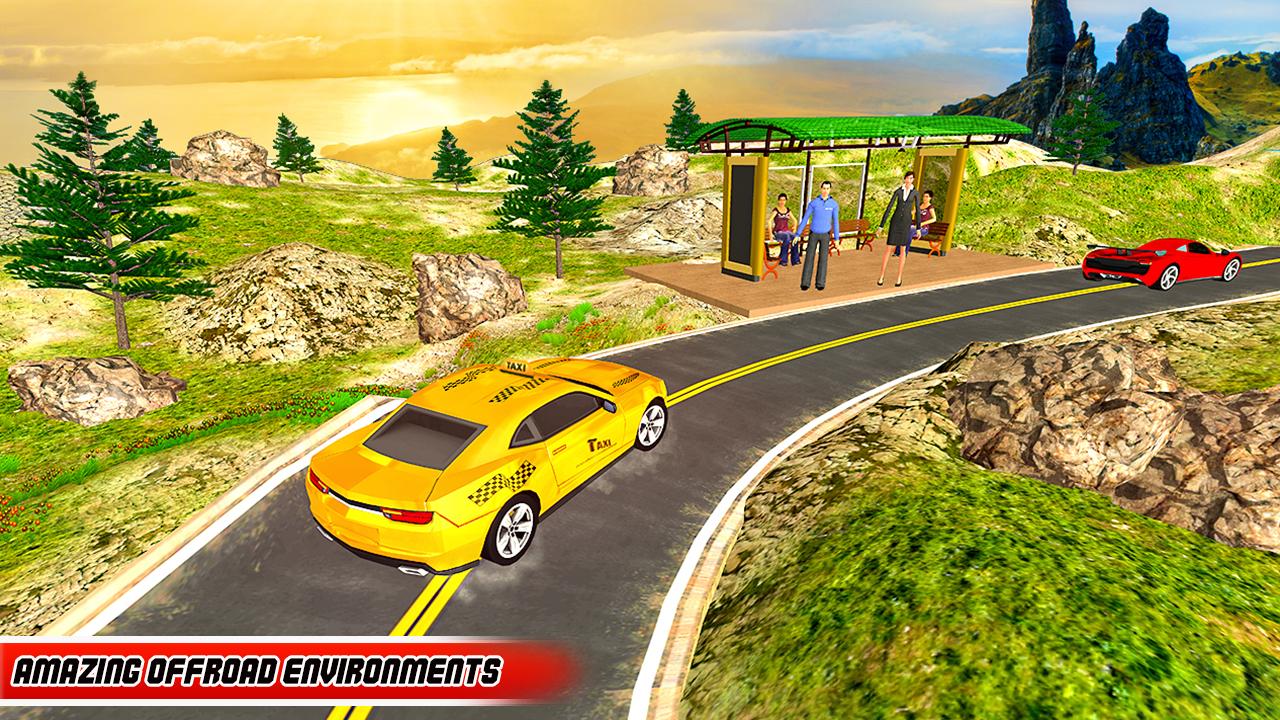 Off-road Taxi Car Drive Adventure 3D截图3