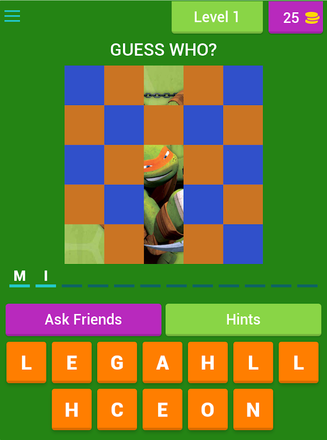 GUESS THE TMNT CHARACTERS ?截图4